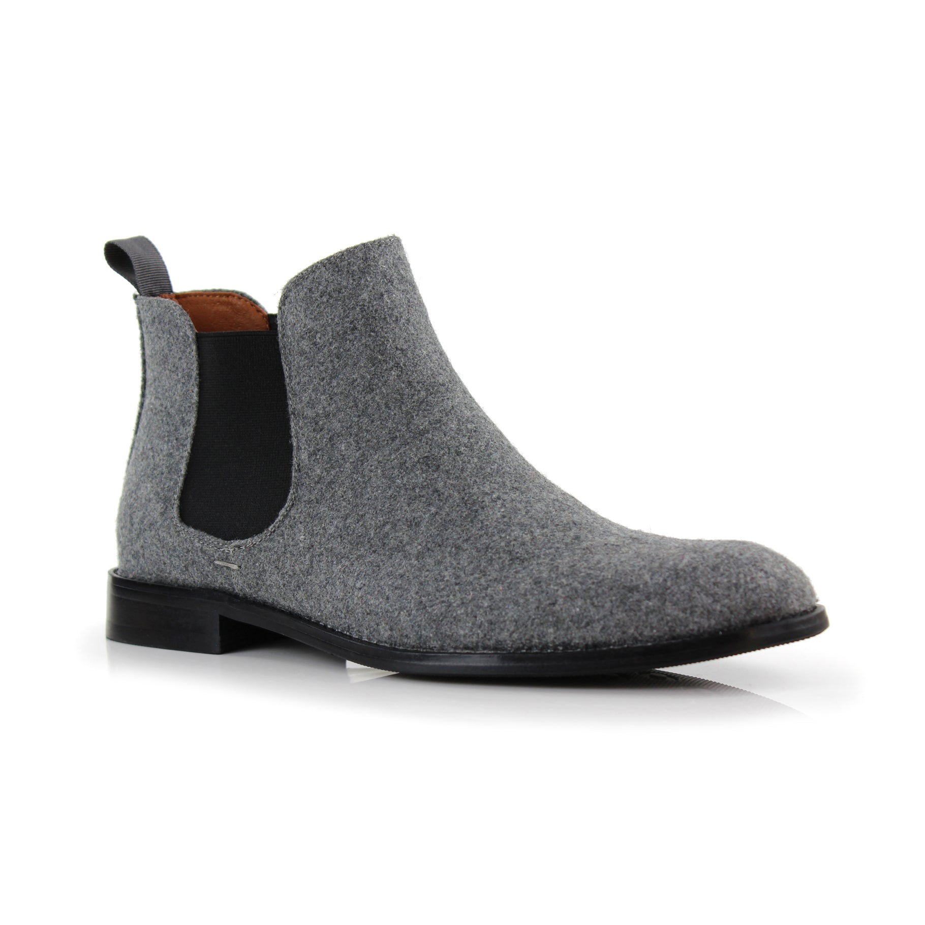 Dark gray hot sale chelsea boots