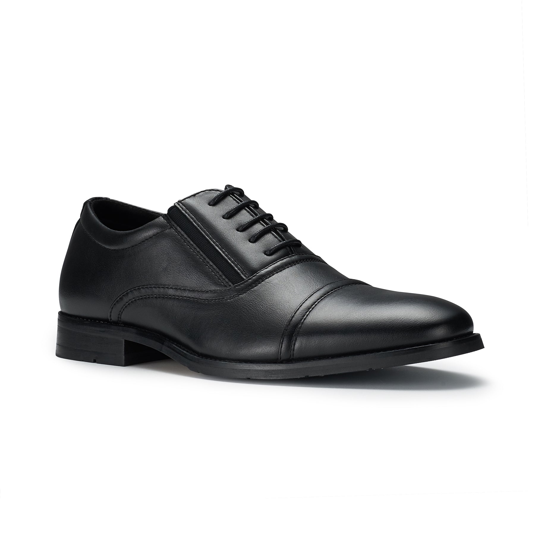 Cap-Toe with Elastic Panel Oxford Shoes | Adam by Ferro Aldo | Conal Footwear | Main Angle View