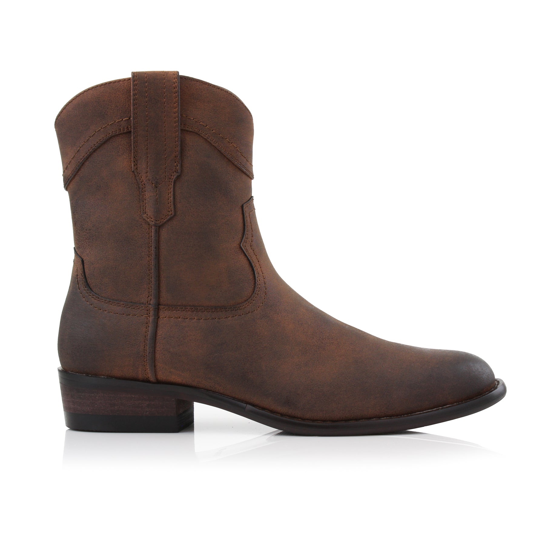 Mens suede western outlet boots