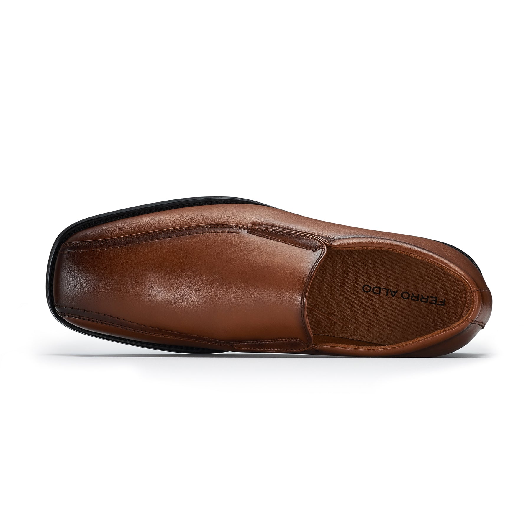 Men's Apron Toe Loafers | Barney by Ferro Aldo | Conal Footwear | Top-Down Angle View