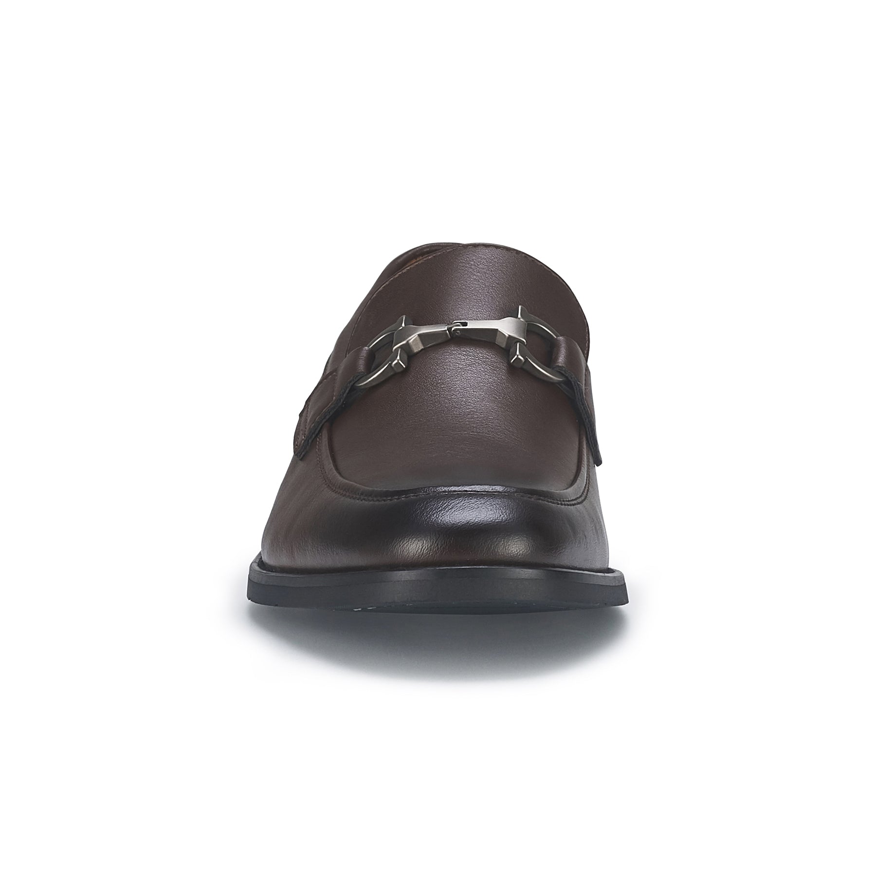 Metal Buckle Loafers | Daxon by Ferro Aldo | Conal Footwear | Front Angle View