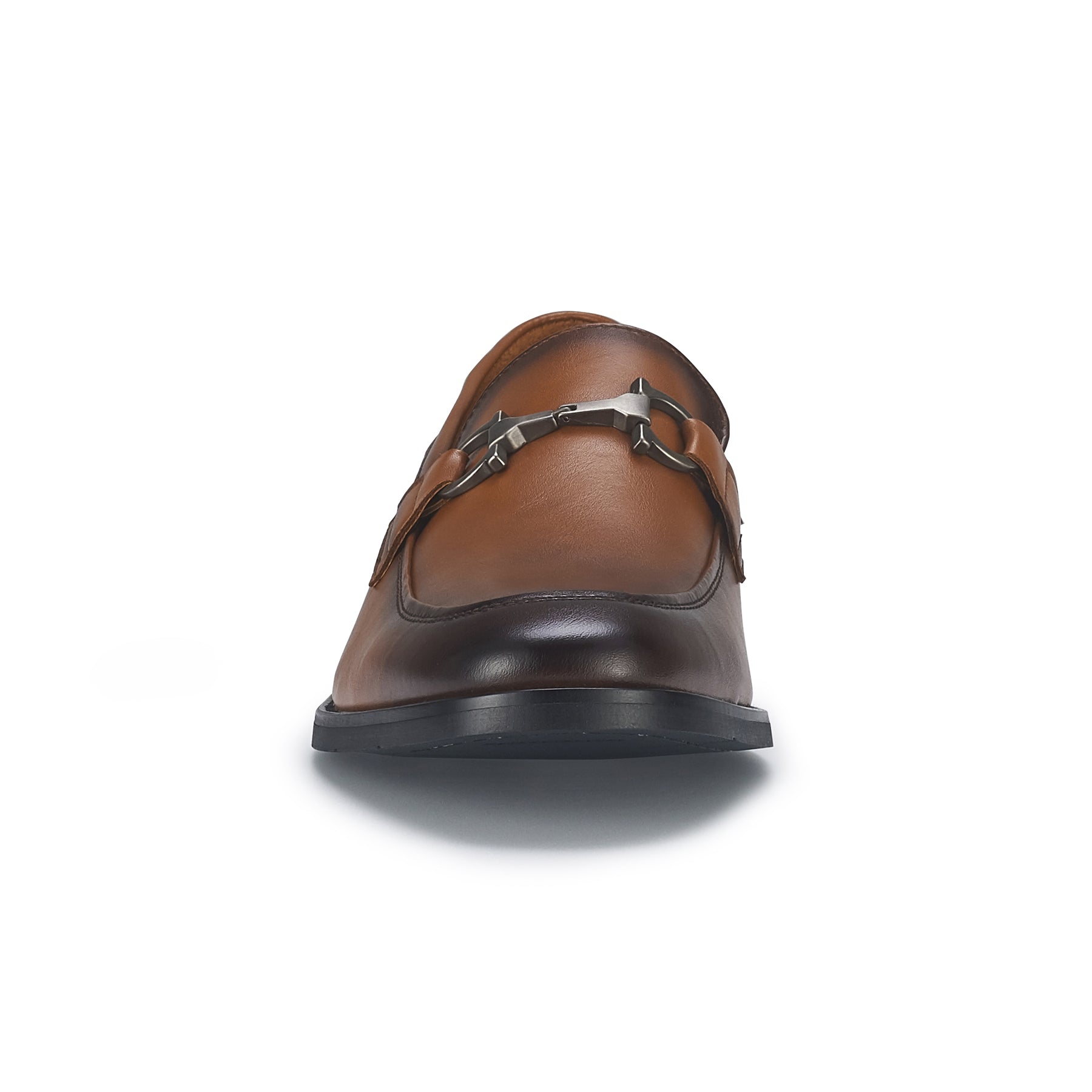 Metal Buckle Loafers | Daxon by Ferro Aldo | Conal Footwear | Front Angle View