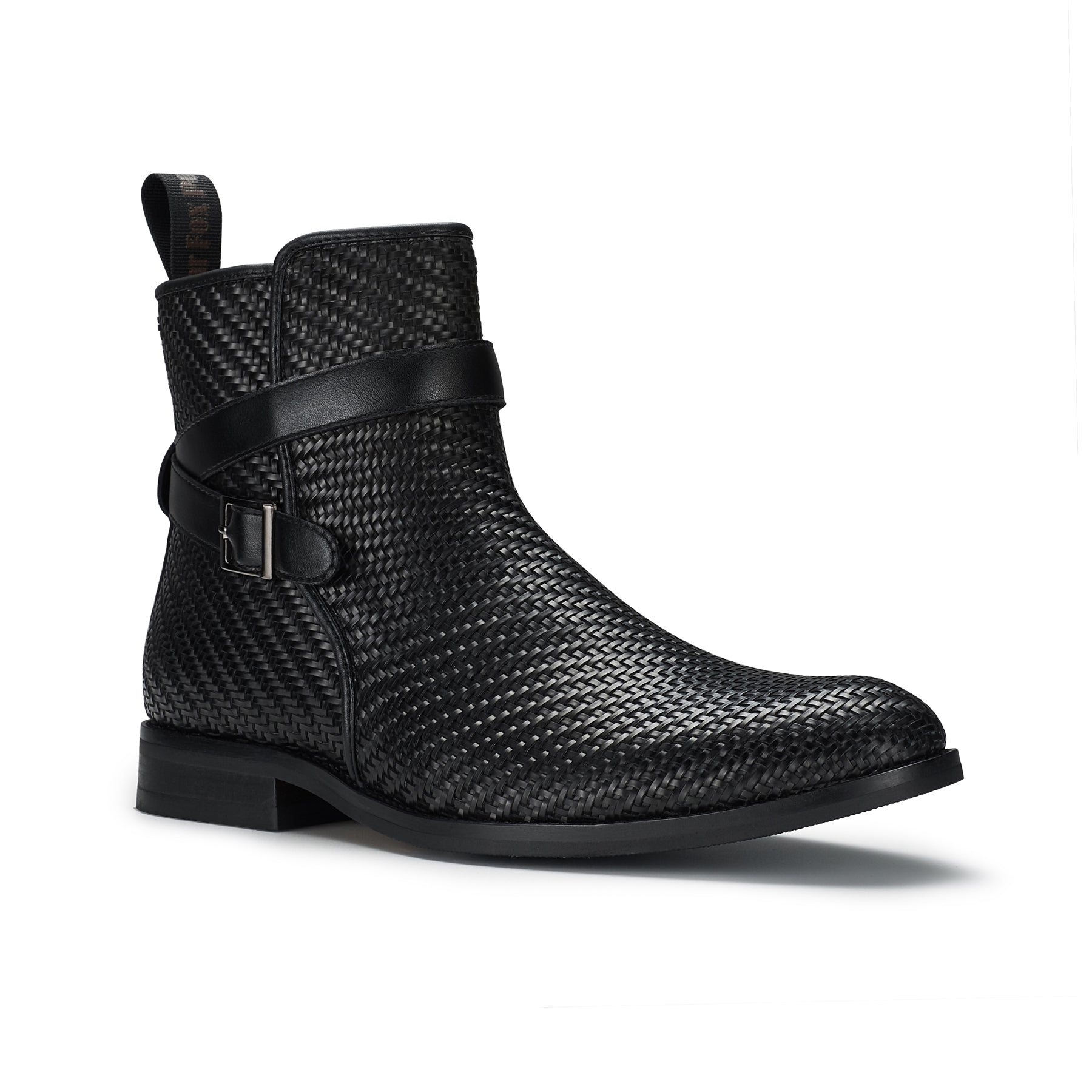 Strapped Woven Chelsea Boots | Derrick by Polar Fox | Conal Footwear | Main Angle View