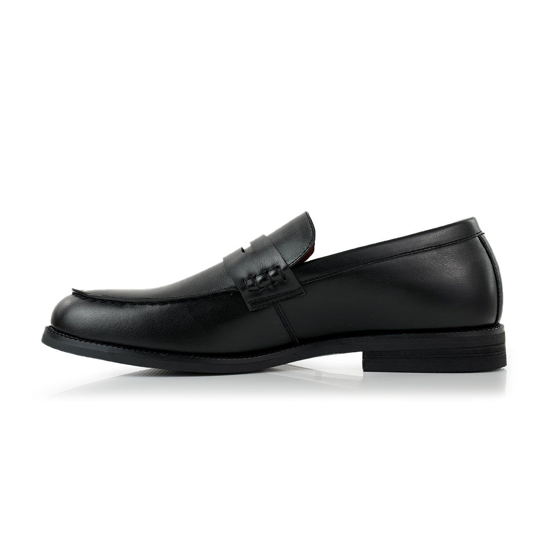 Synthetic Leather Loafers | Douglas by Ferro Aldo | Conal Footwear | Inner Side Angle View