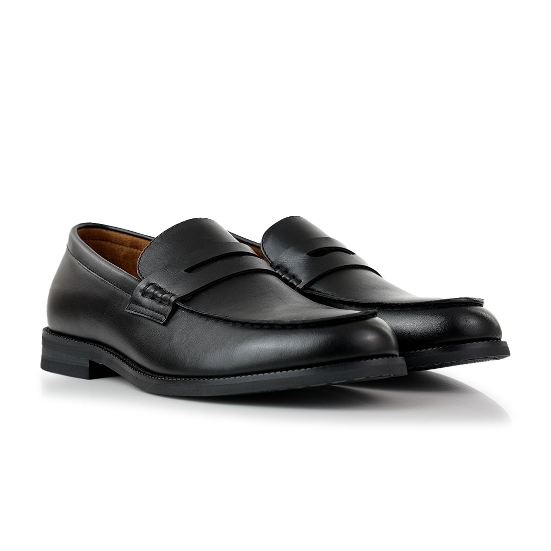 Synthetic Leather Loafers | Douglas by Ferro Aldo | Conal Footwear | Paired Angle View