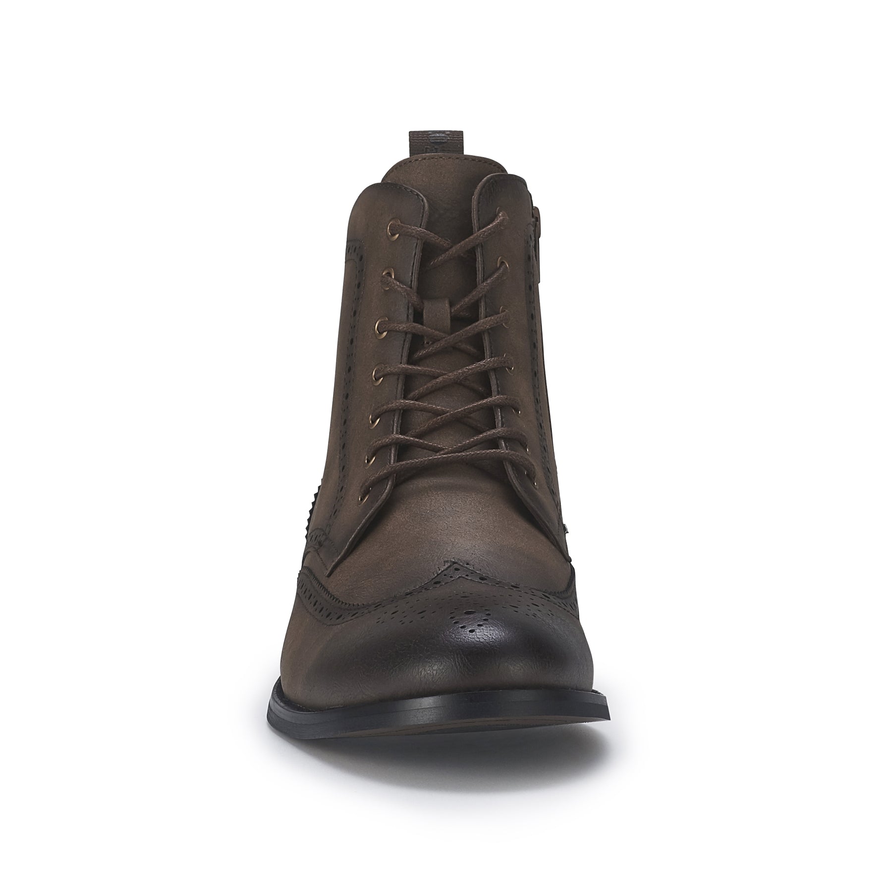 Wingtip Brogue Boots | Manson by Polar Fox | Conal Footwear | Front Angle View