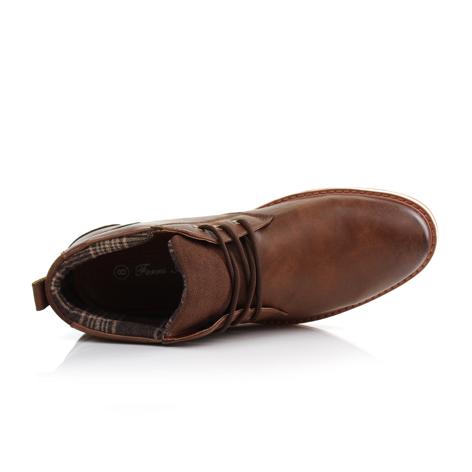 Leather on sale chukka sneaker