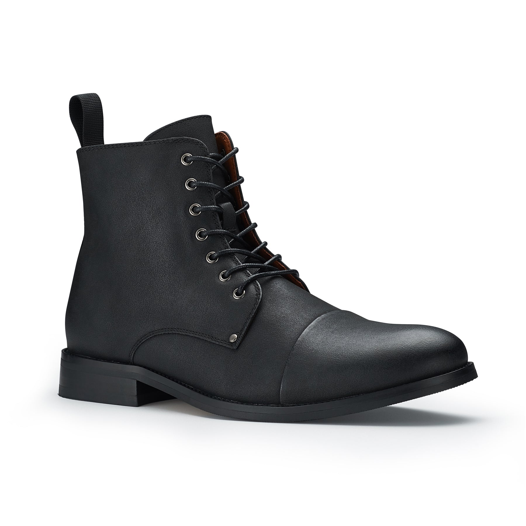 Men's Cap Toe Ankle Boots | Prince by Polar Fox | Conal Footwear | Main Angle View