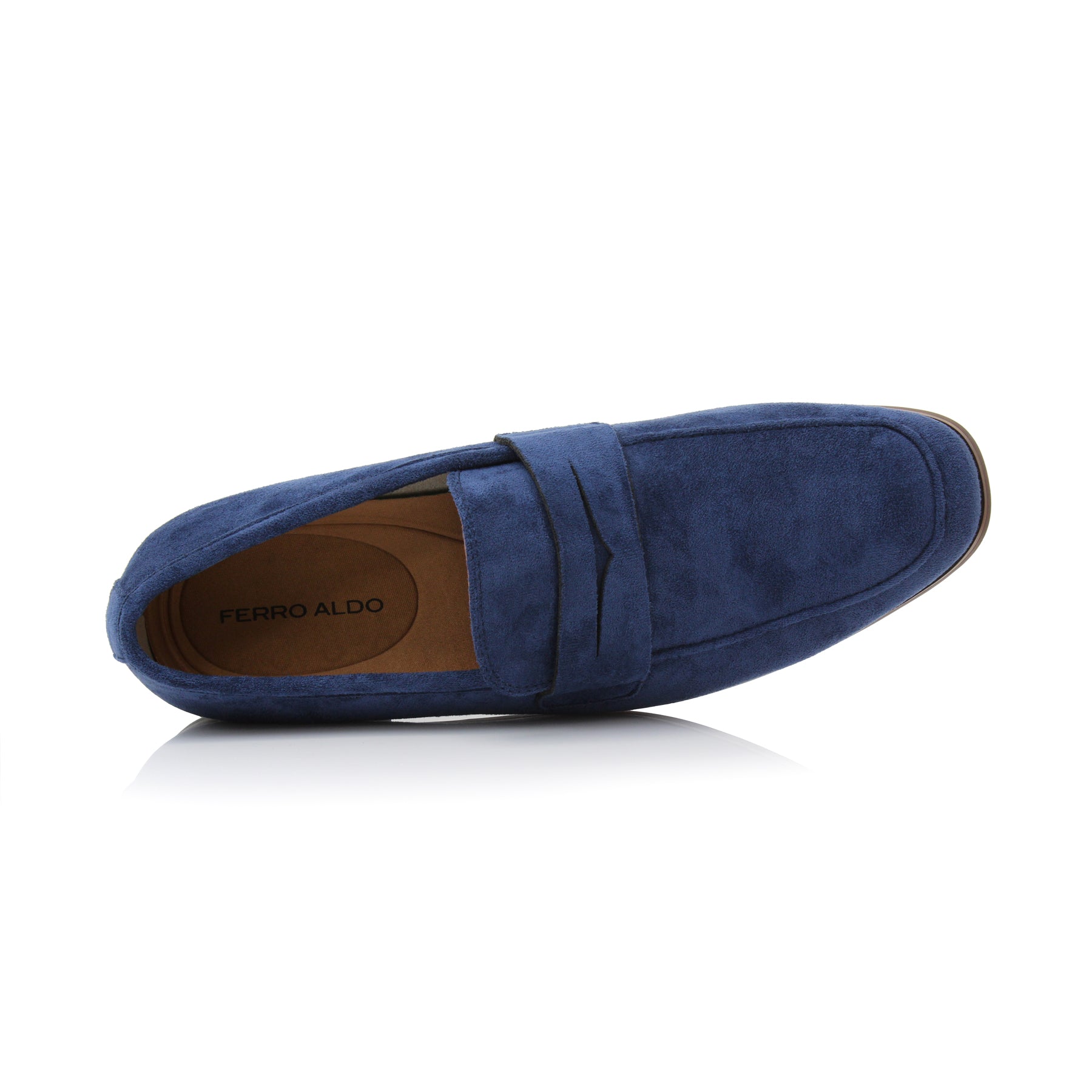 Royal blue suede sales loafers mens