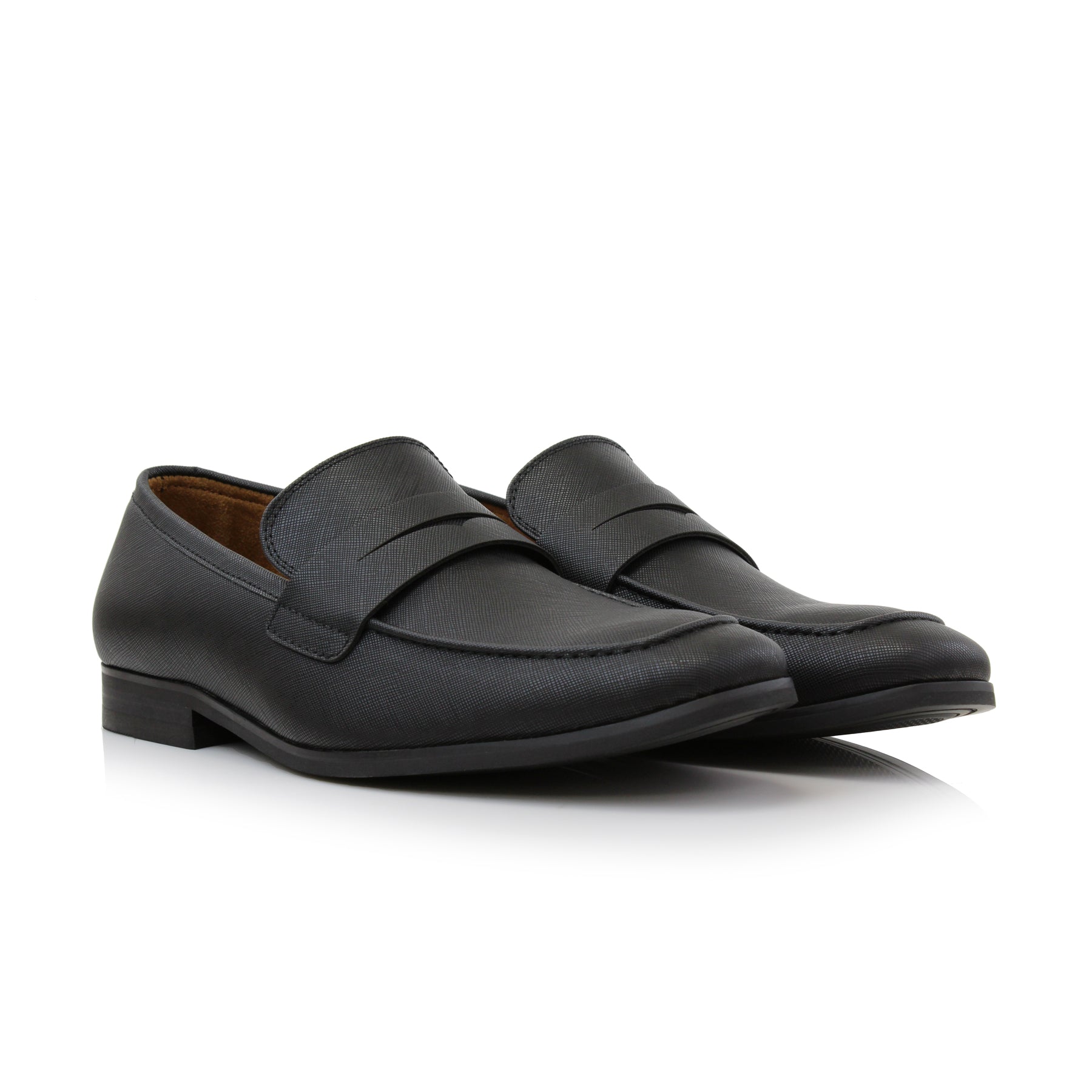 Aldo black best sale loafers mens