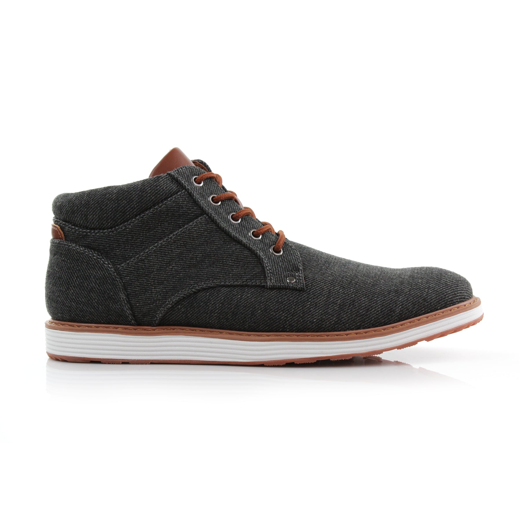 Uncut Shoes Lance Blue Denim | Men's Sneaker | Low Top | Lace Up | Casual –  uncutshoes