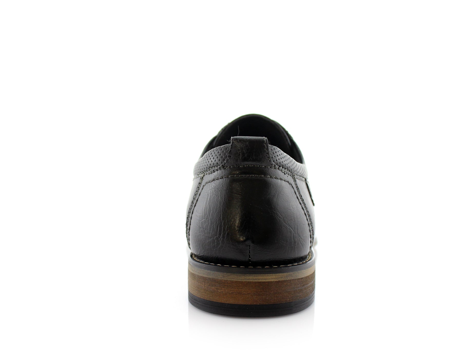 Casual Derby Man Shoes | Felix | Cap Toe Perforated Work Shoe