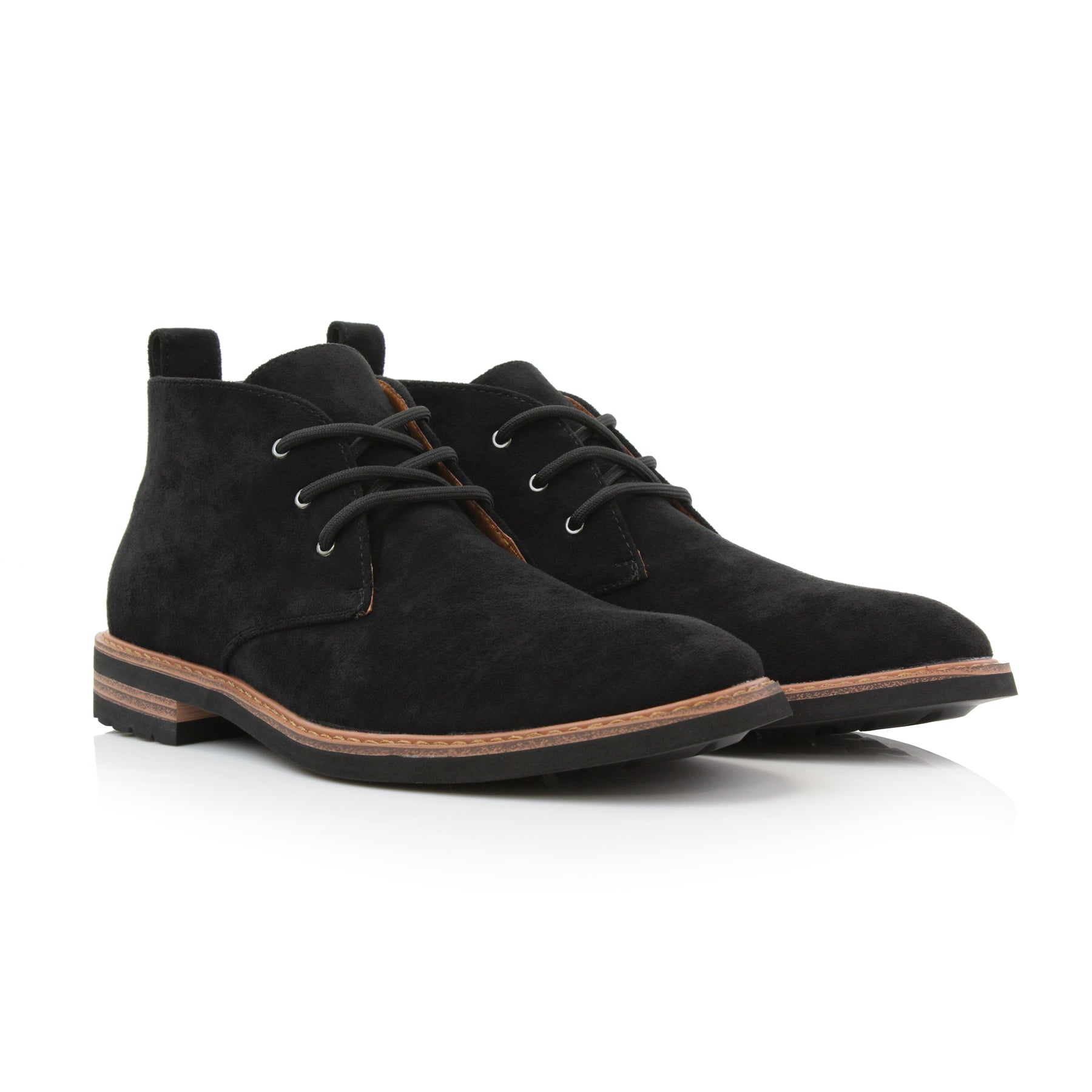 Mens black suede hot sale chukka boots